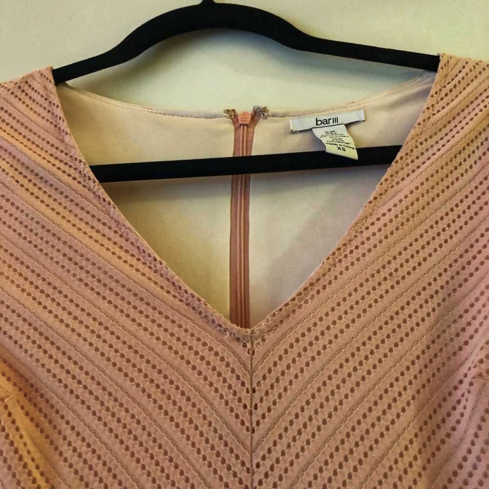 Eyelet Pink Dress - Picture 4 of 5